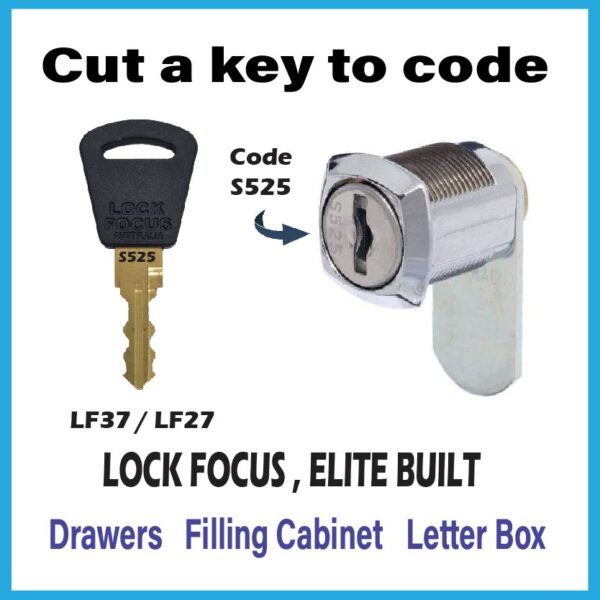 Replacement Lock Focus Elite Built Filing Cabinet Lock-Free Post-07351770 